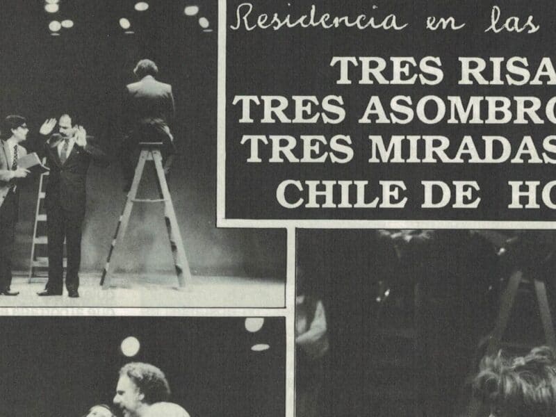RESIDENCIA EN LAS NUBES: TRES RISAS, TRES ASOMBROS Y TRES MIRADAS AL CHILE DE HOY.