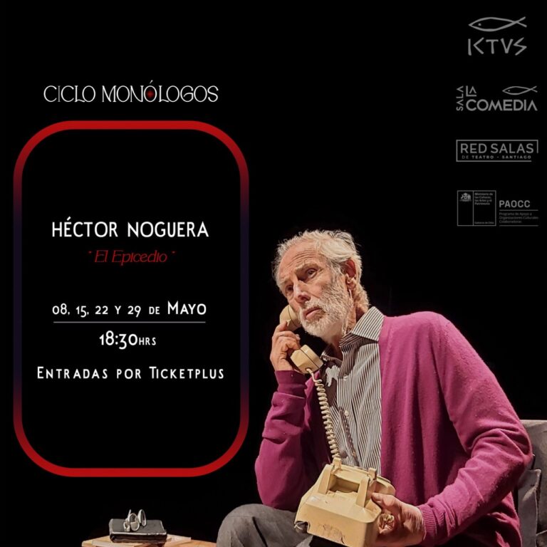 Ciclo Monólogos Teatro Ictus presenta El Epicedio
